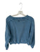 FP Movement Size S Slate Blue Cotton Long Sleeve Athletic Sweatshirt Slate Blue / S