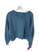 FP Movement Size S Slate Blue Cotton Long Sleeve Athletic Sweatshirt Slate Blue / S