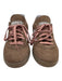 Adidas Shoe Size 7.5 Brown, Blue & Pink Leather Upper Suede T Toe Sneakers Brown, Blue & Pink / 7.5