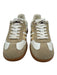 Back 70 Shoe Size 39 White & Beige Leather Upper Suede Detail Low Top Sneakers White & Beige / 39