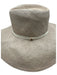 Cuyana Pink Beige Straw Woven Grosgrain Ribbon Detail Wide Brim Sun Hat Pink Beige / 58