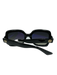 Gucci Black Acetate Polarized Wide Sunglasses Black