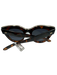 Le Specs Brown Acetate Tortoise shell Cat Eye Sunglasses Brown