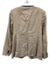 Banana Republic Size 2 Beige Linen Blend Long Sleeve One Button Lapel Jacket Beige / 2