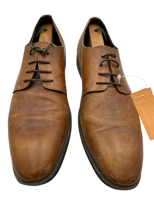 Karl Lagerfeld Shoe Size 10 AS IS Brown Leather Solid Low Top Men's Shoes Brown / 10