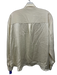 Alexis Size XS/S Cream White Polyester Long Sleeve Patch Pocket Button Front Top Cream White / XS/S