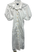 J. Crew Size M White Cotton Gathered Button Down Collar Maxi Dress White / M