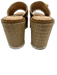 Sam Edelman Shoe Size 8 Taupe & Beige fabric upper Woven Buckle Slide Sandals Taupe & Beige / 8