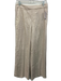 Banana Republic Size S Beige Linen Blend Mid Rise Elastic Waist Wide Leg Pants Beige / S