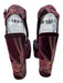 Steve Madden Shoe Size 8 Purple & Yellow textile upper Velvet Floral Sandals Purple & Yellow / 8
