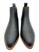 Nisolo Shoe Size 8 Black Leather Elastic Round Pointed Toe Boots Black / 8