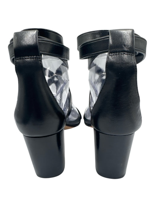 Michael Kors Collection Shoe Size 37 Black Leather open toe Strappy Sandals Black / 37