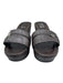 Salvatore Ferragamo Shoe Size 8 Dark Brown Leather Upper open toe Logo Sandals Dark Brown / 8