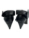 Pierre Hardy Shoe Size 38 Black Leather Upper Velcro Strap Criss Cross Sandals Black / 38