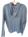 Polo Size M Baby Blue logo Light Weight hood Men's Sweatshirt Baby Blue / M