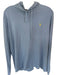 Polo Size M Baby Blue logo Light Weight hood Men's Sweatshirt Baby Blue / M