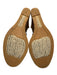 Tory Burch Shoe Size 9.5 Navy Blue & Beige textile upper Criss Cross Espadrille Navy Blue & Beige / 9.5