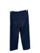 J Crew Size 00 Navy Cotton Blend Straight Leg Wide Leg Ankle Crop Pants Navy / 00