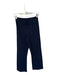 J Crew Size S Navy Viscose Blend High Waist Wide Leg Ankle Crop Leg Seam Pants Navy / S