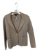 J Crew Size XS Taupe Cotton Blend Single Button Gold Button Detail Sweater Taupe / XS