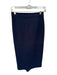 J. Crew Size 0 Navy Cotton Blend Back Zip Pencil Skirt Navy / 0