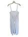 Banana Republic Size XS White Cotton Sleeveless Pleat Detail Maxi Dress White / XS