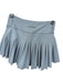 Goldhinge Size S Slate Blue Polyester Blend Waist Band Pleated Athletic Skort Slate Blue / S