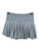 Goldhinge Size S Slate Blue Polyester Blend Waist Band Pleated Athletic Skort Slate Blue / S
