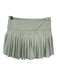Goldhinge Size S Sage green Polyester Blend Waist Band Pleated Athletic Skort Sage green / S