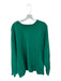 Daily Drills Size XS/S Green Cotton Long Sleeve Crew Neck Athletic Sweatshirt Green / XS/S