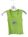 Ray Size S Neon green & blue Cotton Sleeveless Logo Ribbed Athletic Top Neon green & blue / S