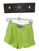 Ray Size S Neon green & blue Cotton High Waist Logo Athletic Shorts Neon green & blue / S