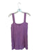 Alexis Size XS Purple Viscose Blend Grommet Detail Sleeveless Shift Mini Dress Purple / XS