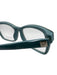 Valentino Light Blue Acetate Crystal Rock Studs Wayfarer Sunglasses Light Blue