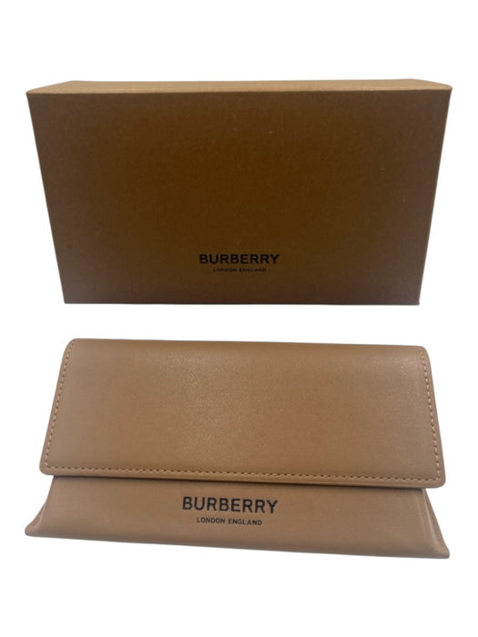 Burberry Pink Acetate Cat Eye Square Quilted Logo Sunglasses Pink