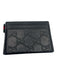 Gucci Black, Green, Red Leather Card Holder Guccissima Logo Embossed Wallets Black, Green, Red