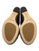 Jimmy Choo Shoe Size 39.5 Black & Beige Leather Suede open toe cage Sandals Black & Beige / 39.5