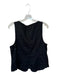 J. Crew Size 12 Black Linen Sleeveless Buttons Top Black / 12