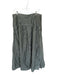 Mint Velvet Size 12 Green & Gray Polyester Side Zip Polka Dot Pleat Detail Skirt Green & Gray / 12