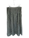 Mint Velvet Size 12 Green & Gray Polyester Side Zip Polka Dot Pleat Detail Skirt Green & Gray / 12