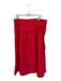 Mint Velvet Size 14 Red Cotton Side Zip Waist band Maxi Skirt Red / 14