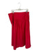 Mint Velvet Size 14 Red Cotton Side Zip Waist band Maxi Skirt Red / 14