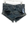 One Teaspoon Size 27 Dark Wash Cotton Button Fly Mini distressed Pockets Shorts Dark Wash / 27