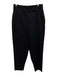 Margaret Howell Size 10 Navy Blue Wool Side Zip High Rise Slim Straight Pants Navy Blue / 10