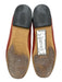Le Monde Beryl Shoe Size 38 Rust Orange Leather Squarish Toe Slipper Flats Rust Orange / 38