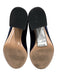 Gianvito Rossi Shoe Size 38.5 Navy Blue Suede leather Ankle Buckle Pumps Navy Blue / 38.5