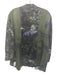 ALLSAINTS Size 6 Green, Black & Multi Print Viscose & Silk Flora & Fauna Jacket Green, Black & Multi Print / 6
