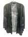 ALLSAINTS Size 6 Green, Black & Multi Print Viscose & Silk Flora & Fauna Jacket Green, Black & Multi Print / 6