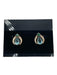 Nicky Butler Silver, Blue & Green 925 Sterling Silver Faceted Stone Earrings Silver, Blue & Green