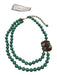 Heidi Daus Blue, Orange & White Beaded Rhinestone Koi Fish Multi Strand Necklace Blue, Orange & White
